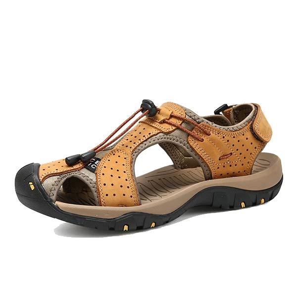 Outdoor Herren-Sandalen mit Zehenschutz und rutschfester Sohle