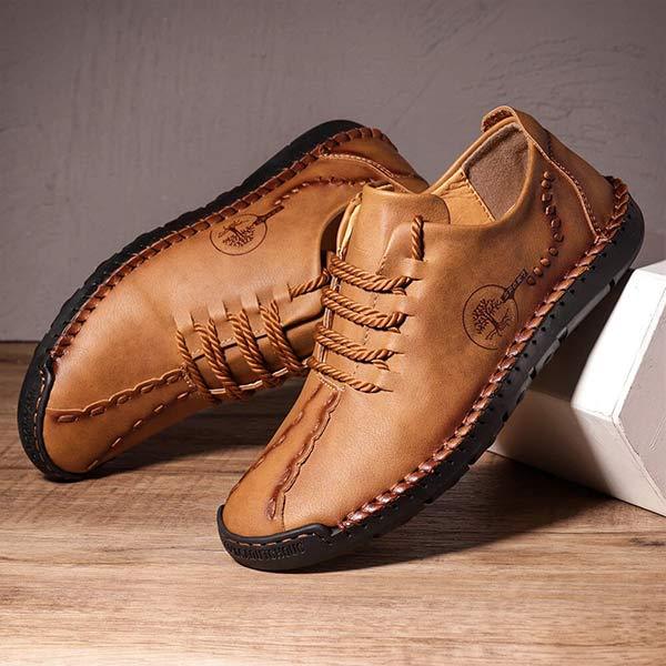 Herren Freizeitschuhe mit Schnürung und Vintage