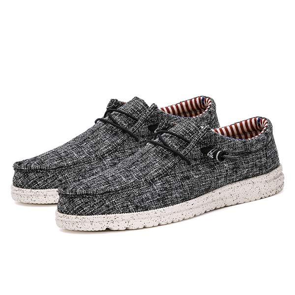 Herren Freizeitschuhe mit Leichter Sohle und Denim-Optik