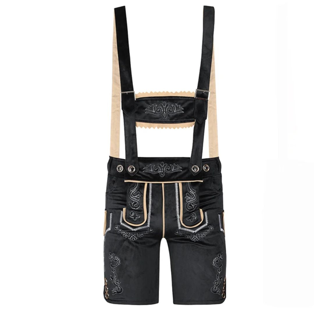Traditionelles Herren-Trachtenkostüm mit kurzer Lederhose – ideal fürs Oktoberfest