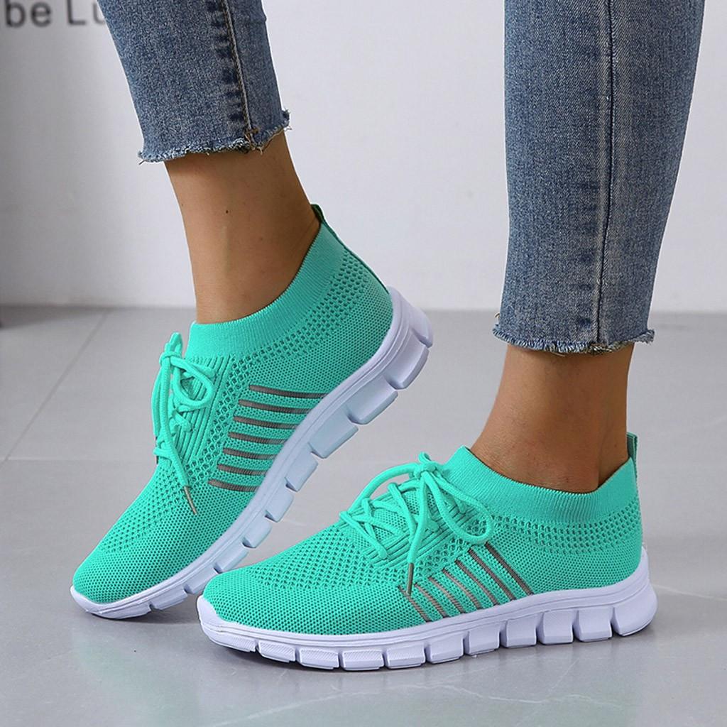 Bequeme Damen-Sneaker in leuchtenden Farben für Alltag und Freizeit