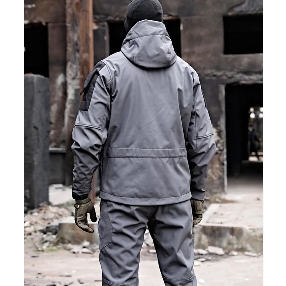 Taktisches Herren Outdoor-Set – Winddichte Jagdjacke & Cargohose