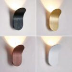 Moderne Aluminium Wandleuchte LED