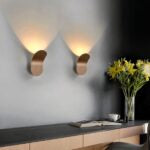 Moderne Aluminium Wandleuchte LED