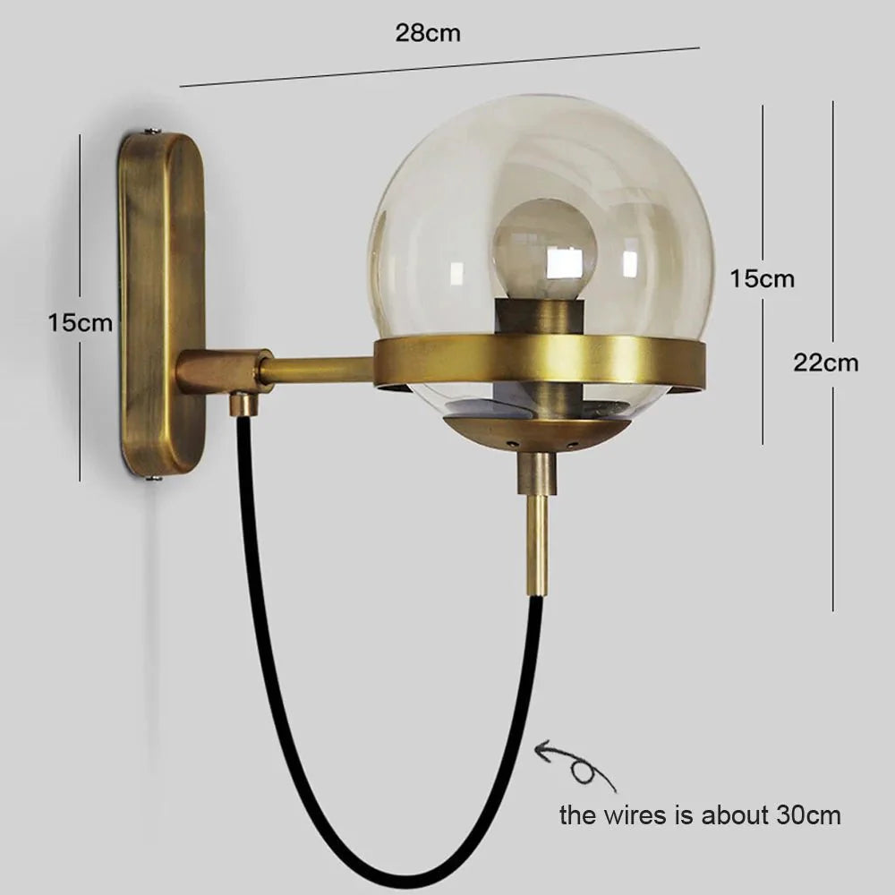 Kairo Orb Wandleuchte