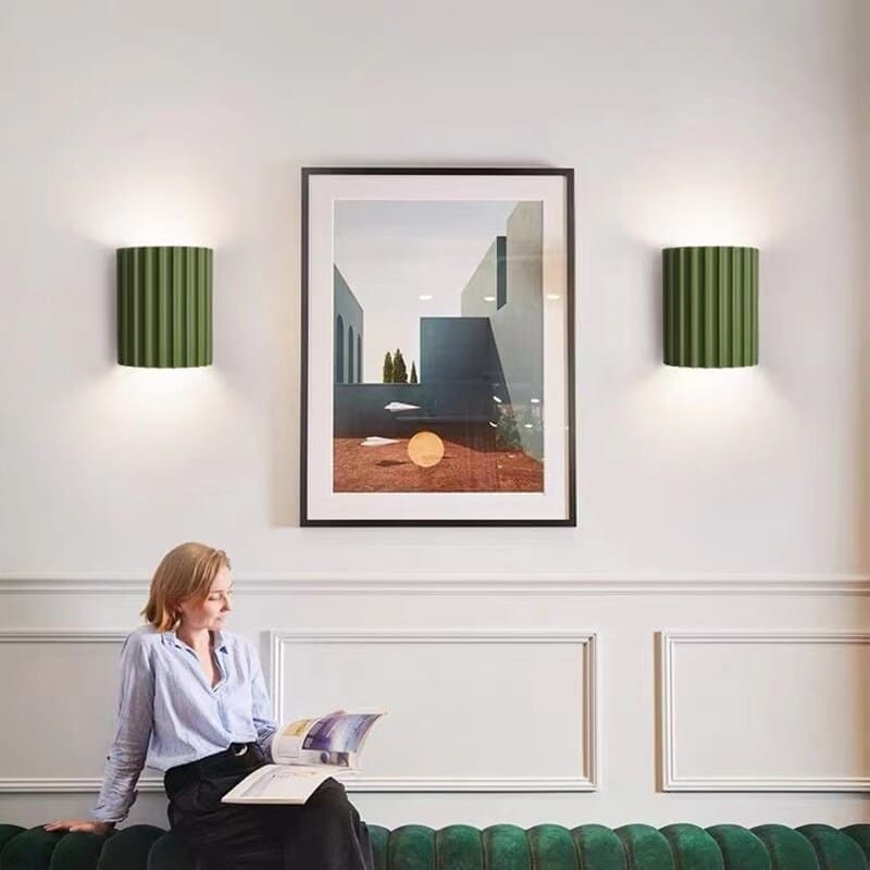 Lumière Halbkreisförmige Wandleuchte