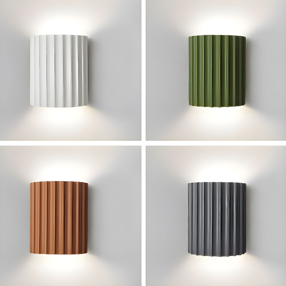 Lumière Halbkreisförmige Wandleuchte