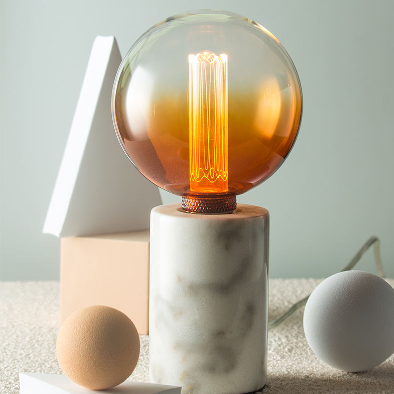 Elegante Marmor Tischlampe