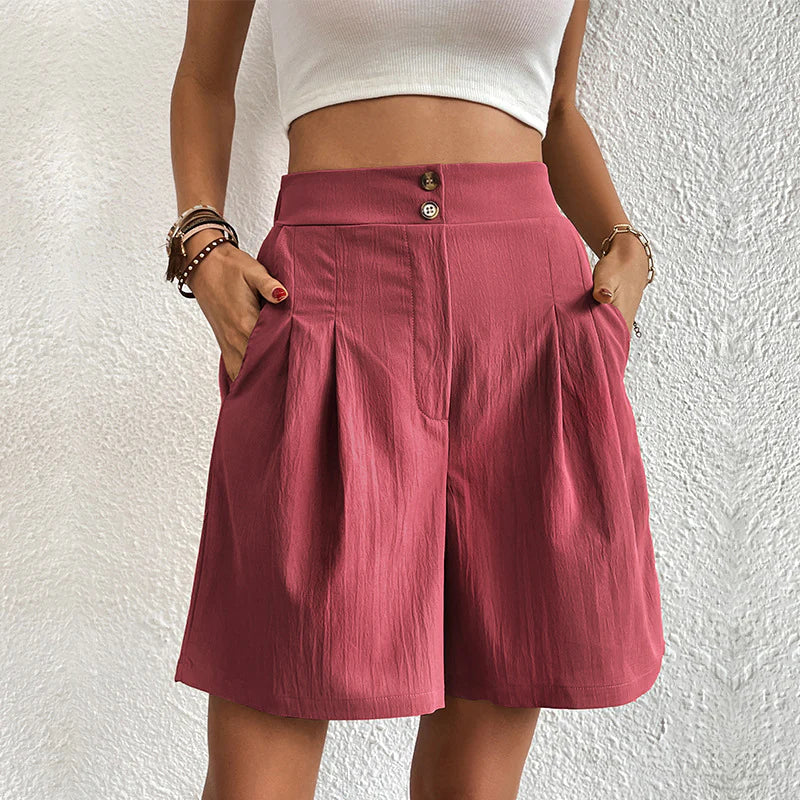 Damen Cargo-Shorts mit Stretch und Lässigem Look