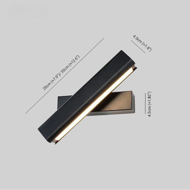 LumiTurn – Stilvolle LED-Wandleuchte mit Drehbarem Design