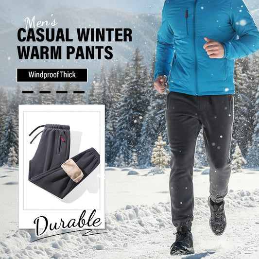 ⌛ Nur noch 3 Tage – 50 % auf alles! ⏰Herren Winter-Jogginghose mit Wärmefleece