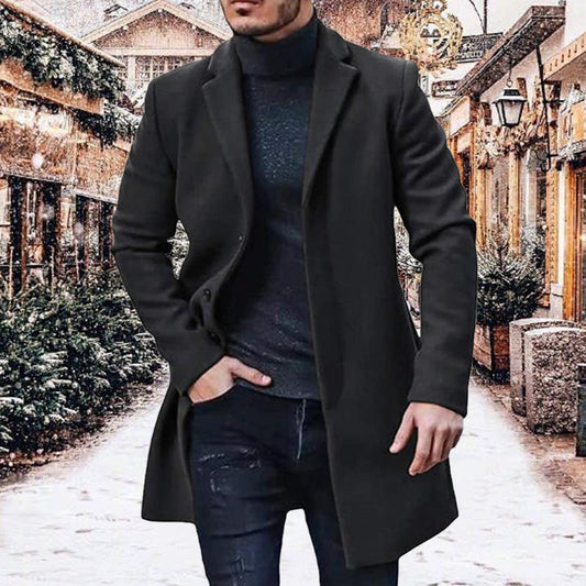⌛ Nur noch 3 Tage – 50 % auf alles! ⏰Vielseitiger und bequemer Tweedmantel für Herren