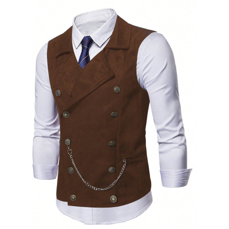 🔥Zeitlich begrenztes Angebot – 50% Rabatt! Herren Casual Retro Slim-Fit Weste für Anzug oder Smoking👔