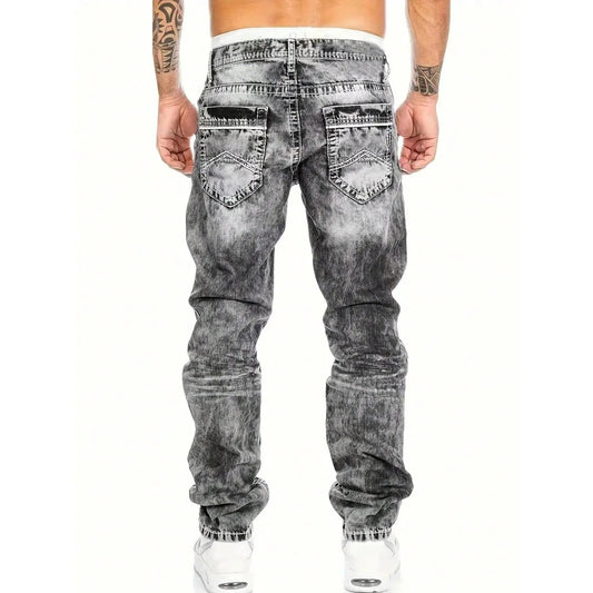 Unkomplizierte Sommer-Jeans für Herren – leichte Stretch-Qualität, gerader Schnitt, vielseitig kombinierbar ☀️👍