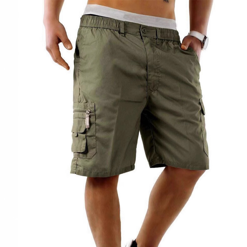 đ„-50% Aktion â Nur solange der Vorrat reichtâłLĂ€ssige Cargo-Shorts fĂŒr Herren mit elastischem Bund