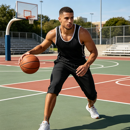 🩳 50% RABATT! 🏃♂️ Sport-Caprihose für Herren – Schnelltrocknend, elastisch & sichere Reißverschlusstaschen ✨