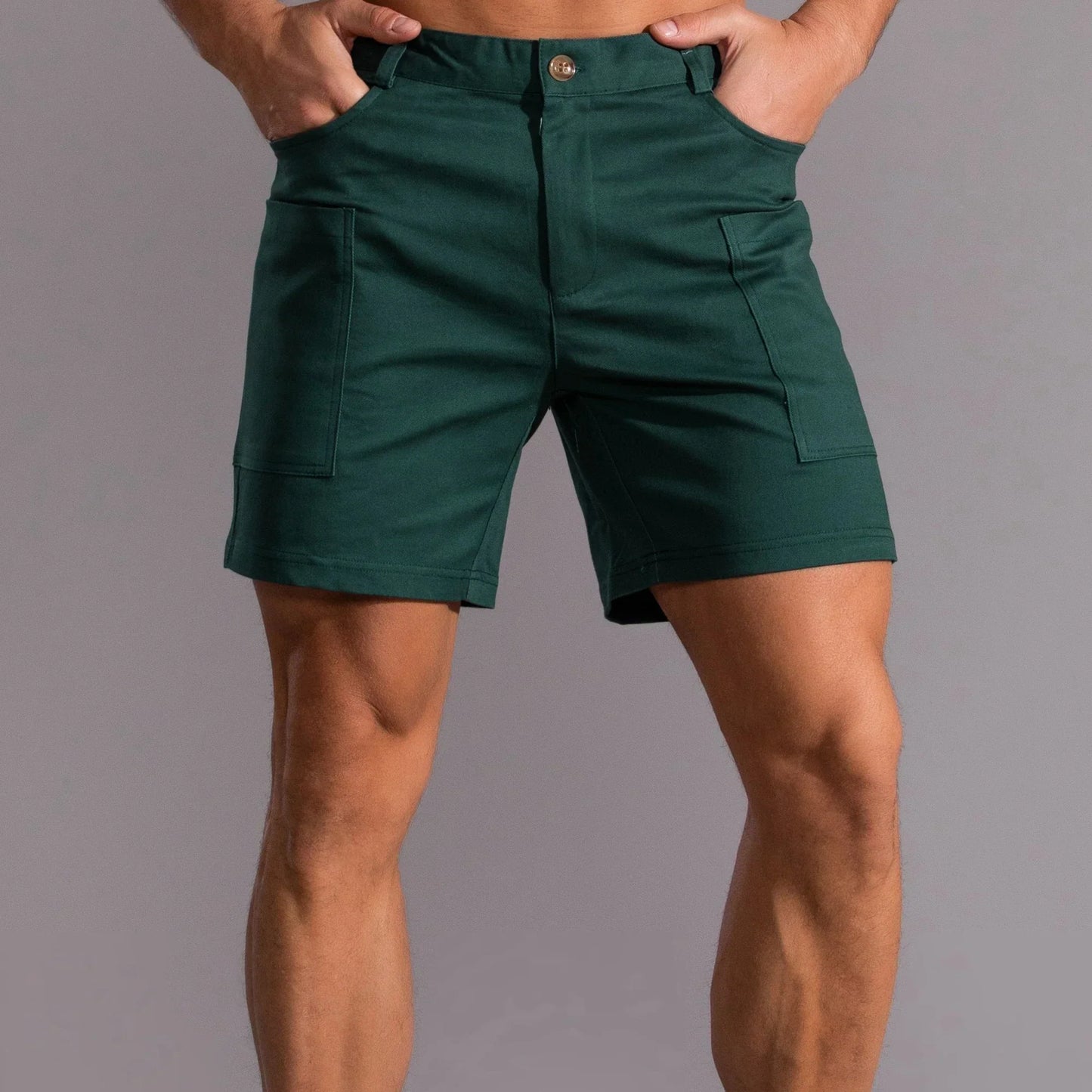 Herren Utility-Shorts aus Stretch-Baumwollmix