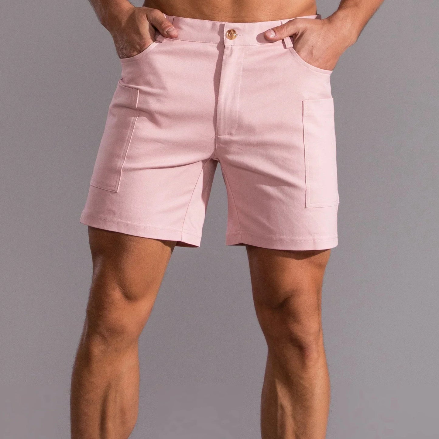 Herren Utility-Shorts aus Stretch-Baumwollmix