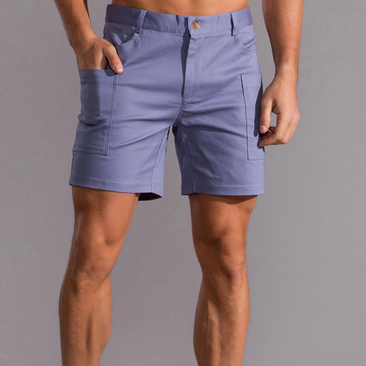 Herren Utility-Shorts aus Stretch-Baumwollmix