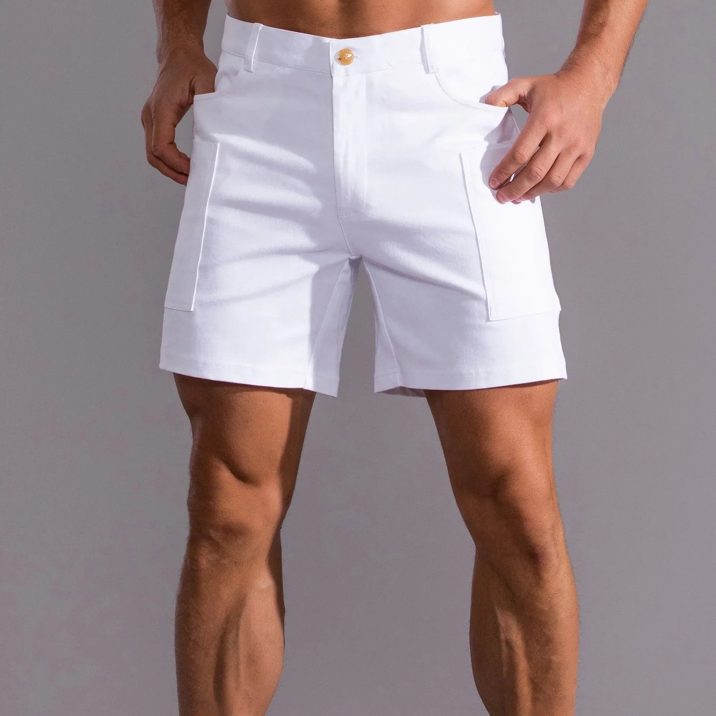 Herren Utility-Shorts aus Stretch-Baumwollmix