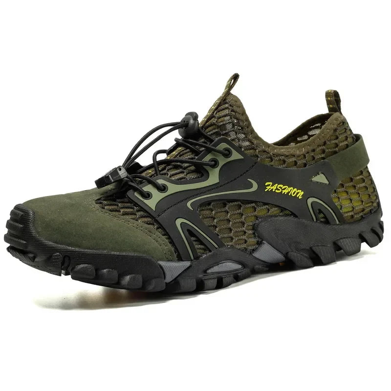 Herren Outdoor-Trekkingschuhe mit rutschfester Sohle und atmungsaktivem Mesh
