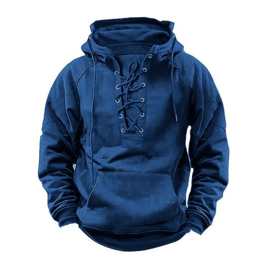 Herren Outdoor Utility-Jacke mit Kapuze und Multi-Taschen