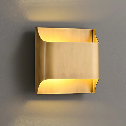 Leclerc Form Messinglampe