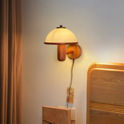 Waldkappenwandlampe