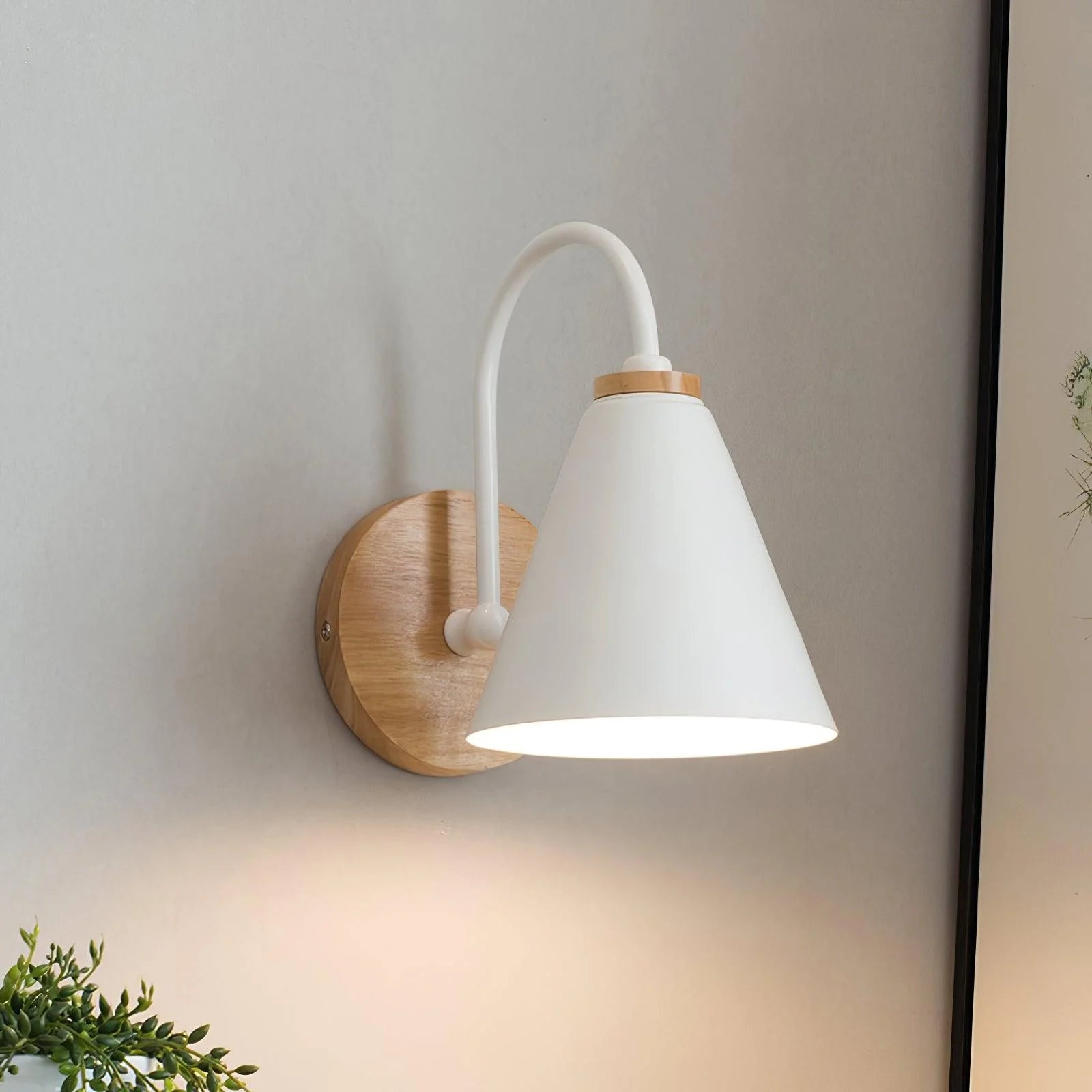 Wandlampe im skandinavischen Stil