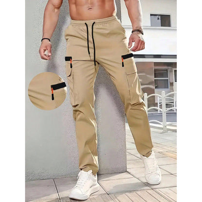 Stretch-Arbeitshose für Herren aus Frottee – lässiger Retro-Schnitt | Ganzjährig tragbar