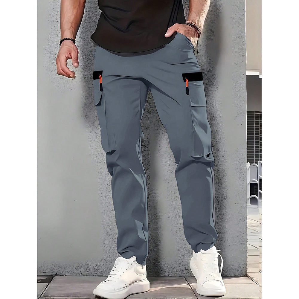 Stretch-Arbeitshose für Herren aus Frottee – lässiger Retro-Schnitt | Ganzjährig tragbar