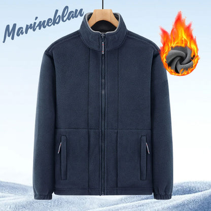 ⌛ Nur noch 3 Tage – 50 % auf alles! ⏰❄️Kostenloser Versand Herren-Doppelfleecejacke