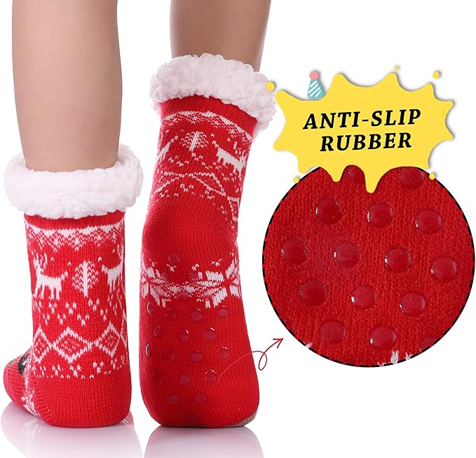 Süße Tier-Ultra-Dicke Hausschuh-Socken