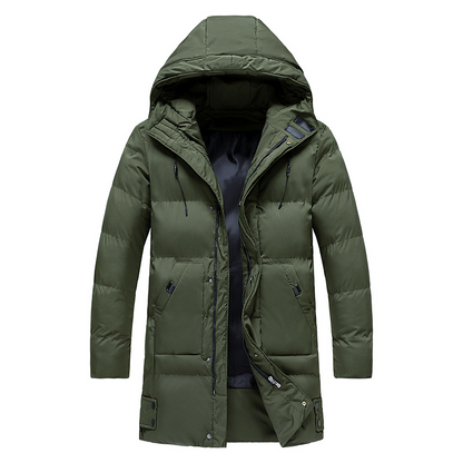 Herren Parka Winterjacke wasserdicht gefüttert