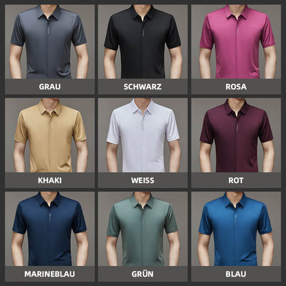 🔥50% OFF🔥Ice Silk Schnell trocknendes Business-Hemd für Herren
