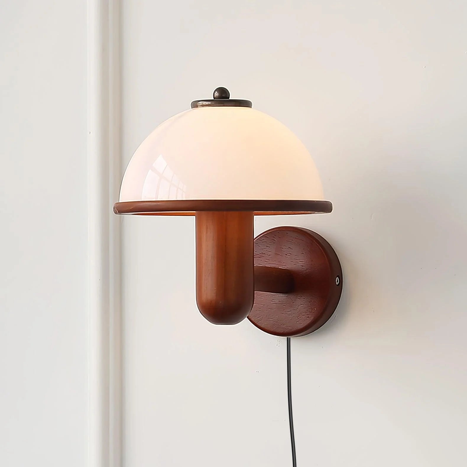 Waldkappenwandlampe