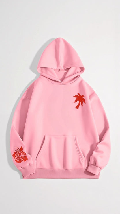 Abigail Bestickter Kapuzenpullover