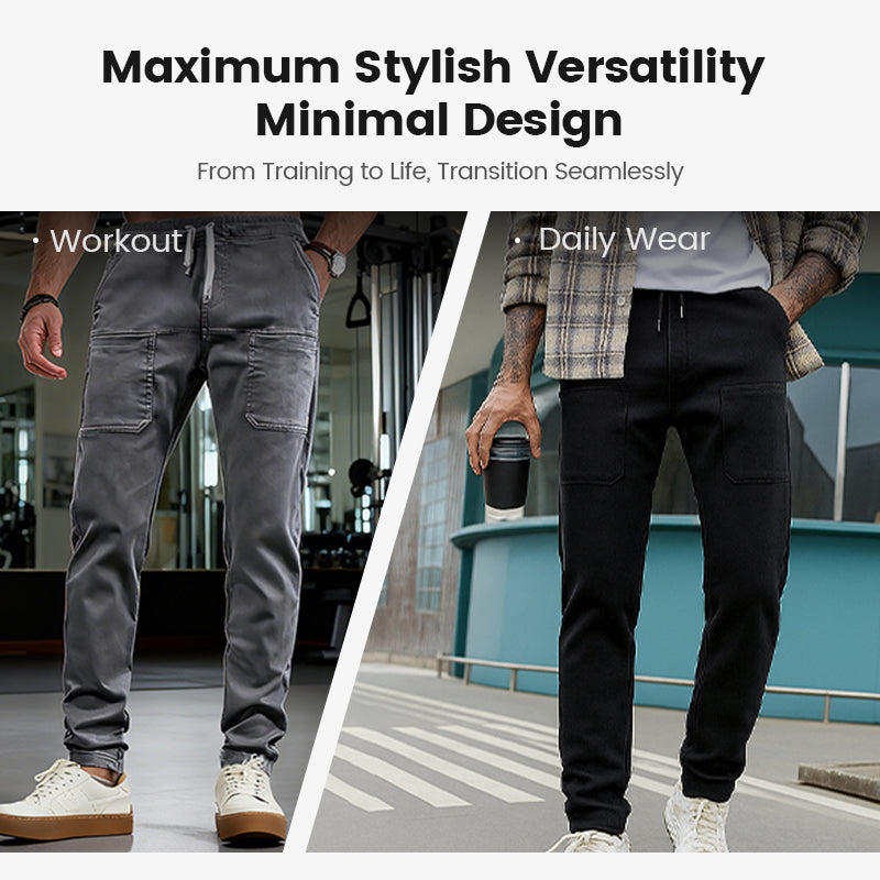 Strapazierfähige Cargohose mit Stretch – Bequem, funktional & mit mehreren Taschen 👖