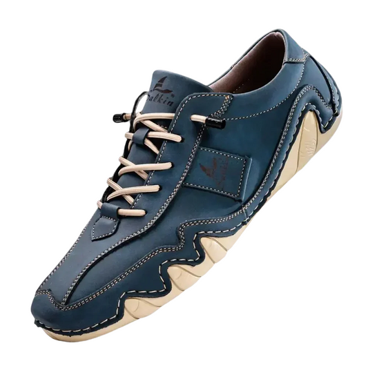 Komfortable Herren Lederschuhe mit rutschfester Sohl