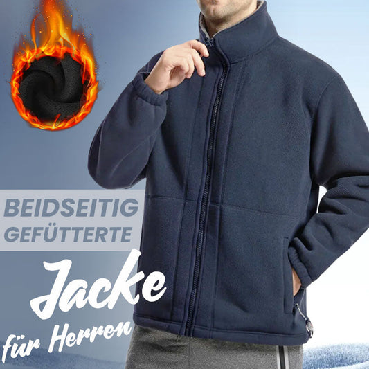 ⌛ Nur noch 3 Tage – 50 % auf alles! ⏰❄️Kostenloser Versand Herren-Doppelfleecejacke