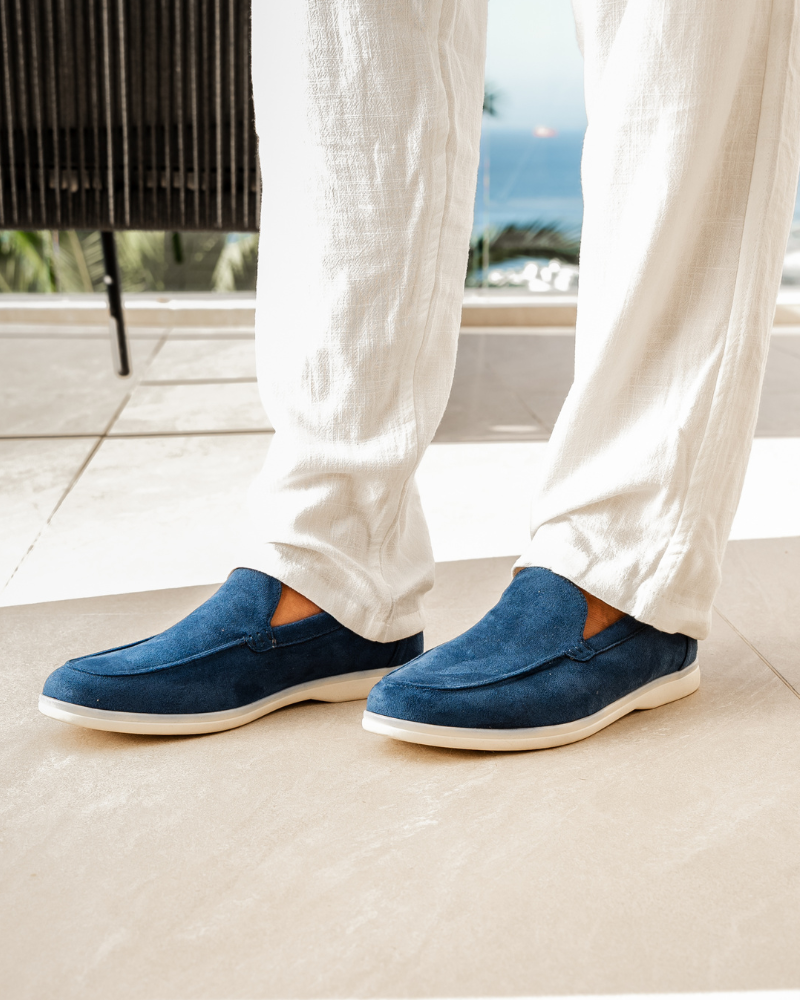 Herren Sommer Loafer aus Wildleder