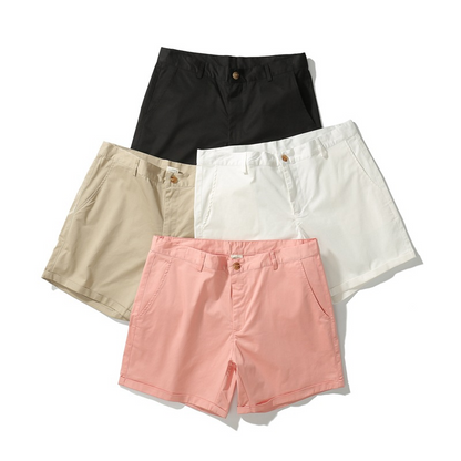 Herren Sommer Shorts aus Baumwollmischung mit Stretch
