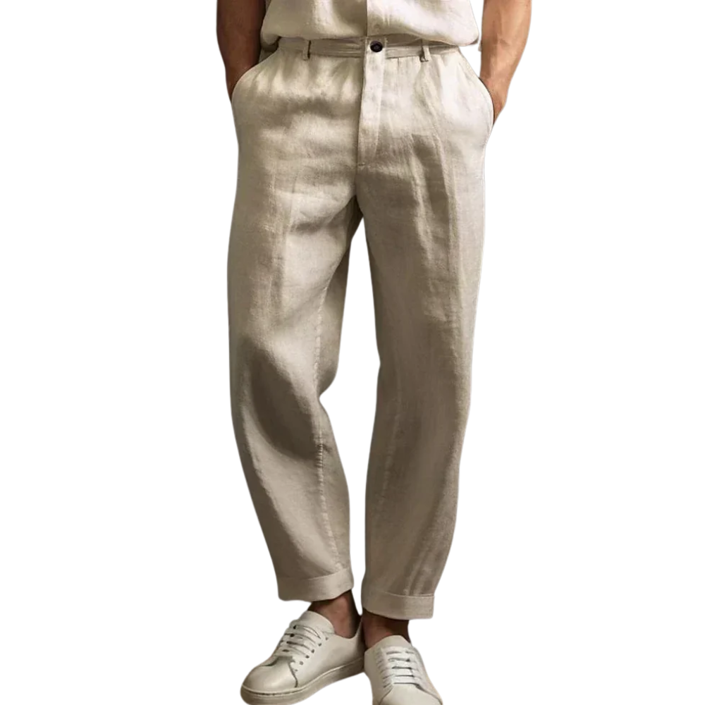 Casual Herren Leinenhose für den Sommer