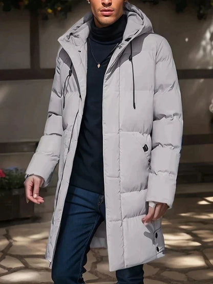 Herren Parka Winterjacke wasserdicht gefüttert