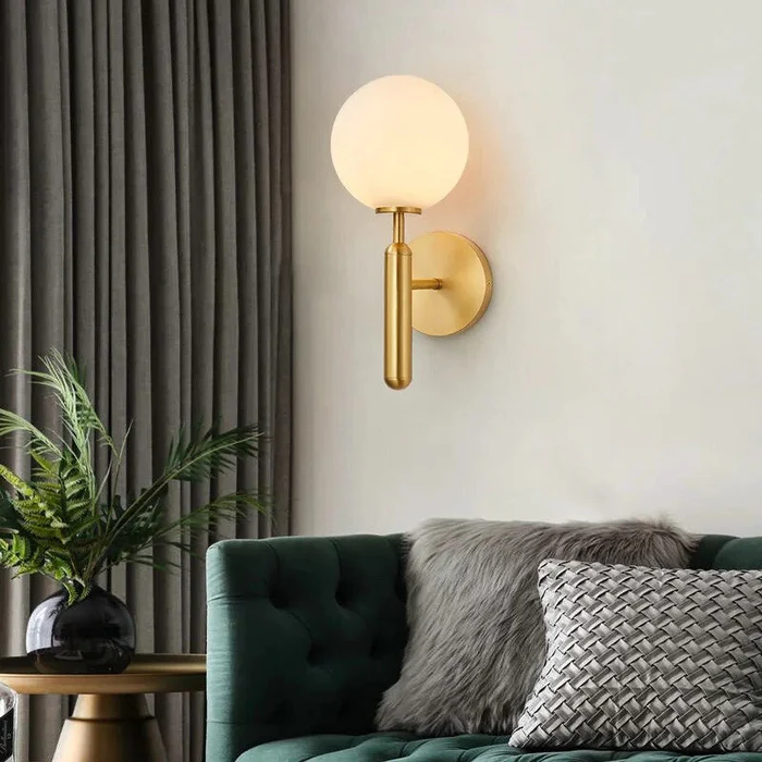 Moderne luxuriöse LED -Wandleuchte