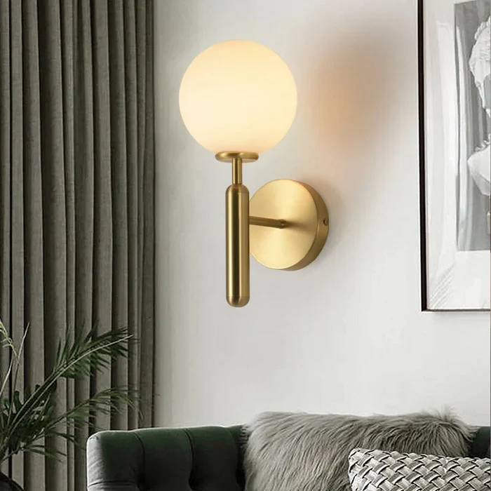 Moderne luxuriöse LED -Wandleuchte