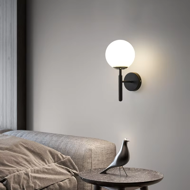 Moderne luxuriöse LED -Wandleuchte