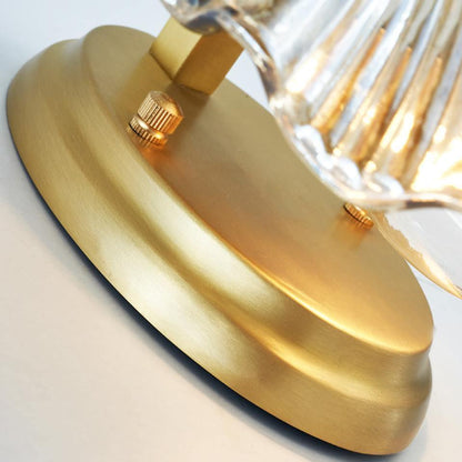 Muschelwandleuchte