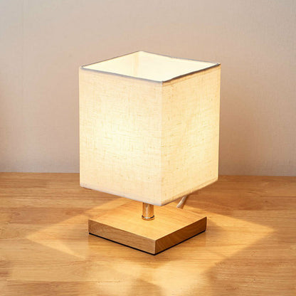 LinnenHout - Minimalistische Tischlampe