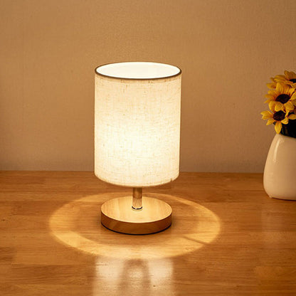 LinnenHout - Minimalistische Tischlampe